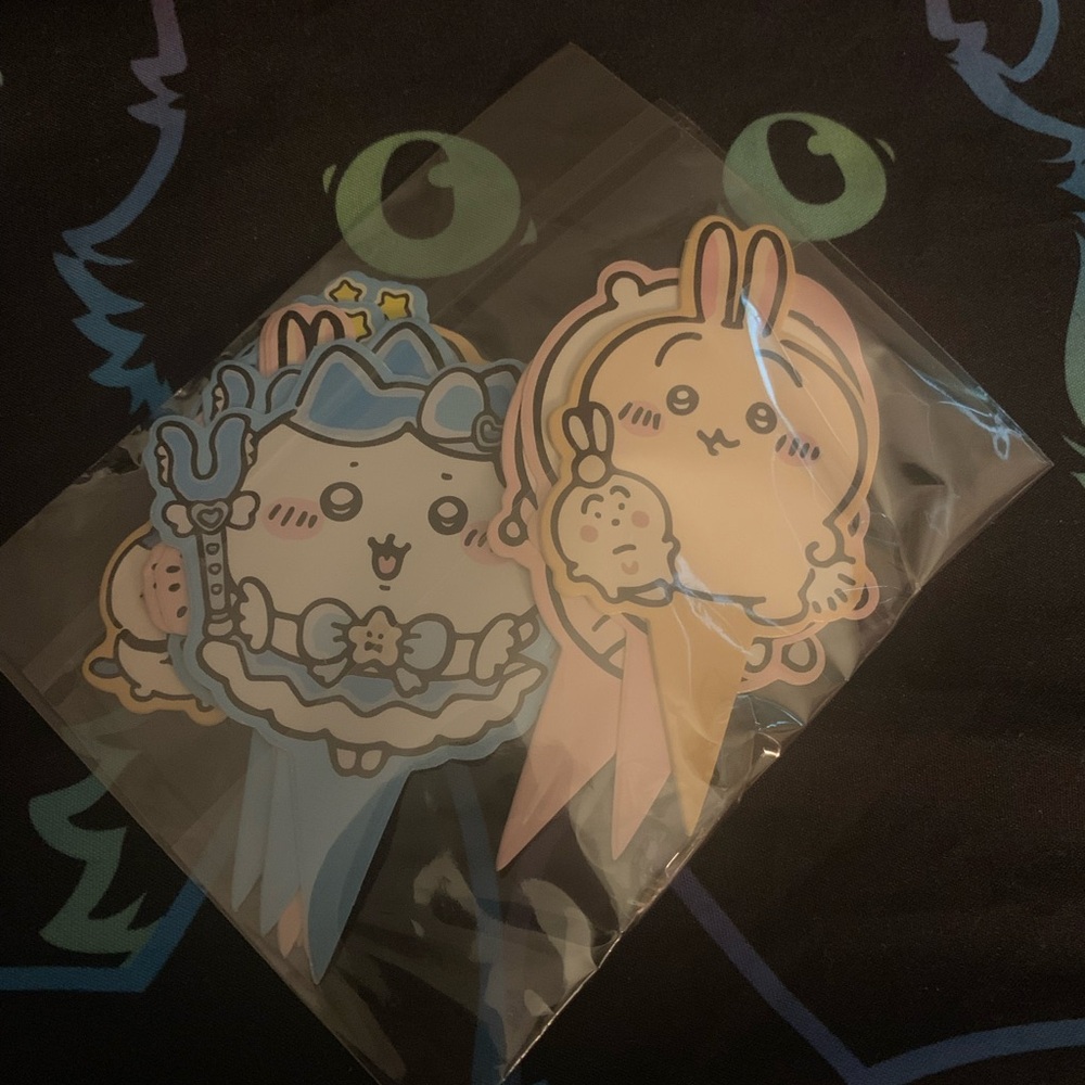 Chiikawa Cupcake toppers